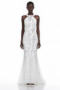 Willow White Sequin Sleeveless Maxi Dress