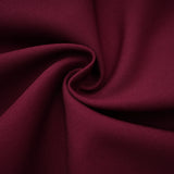 Wren Burgundy Asymmetrical Cape Maxi Dress