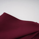 Wren Burgundy Asymmetrical Cape Maxi Dress