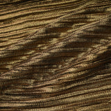 Xrystyna Gold Metallic Ruched Maxi Dress