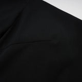 Jayla Maxi Dress Black Off-Shoulder with High Thigh Slit