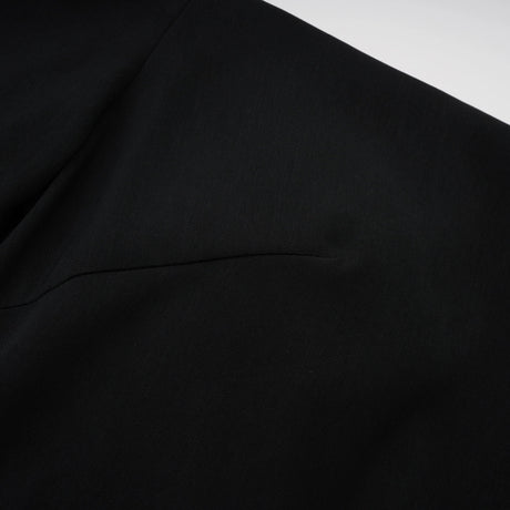 Jayla Maxi Dress Black Off-Shoulder with High Thigh Slit