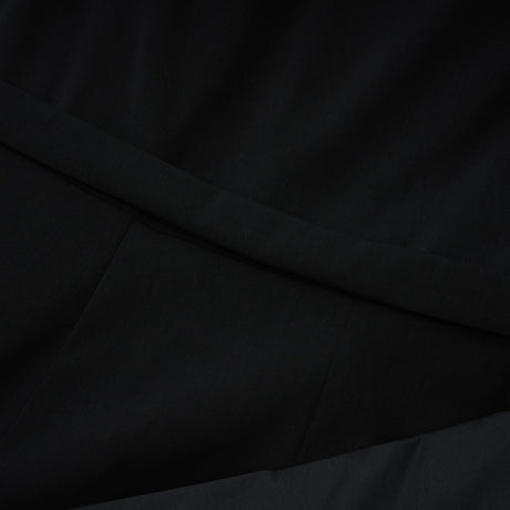 Yoliswa Black OffShoulder Maxi Dress with High Thigh Slit