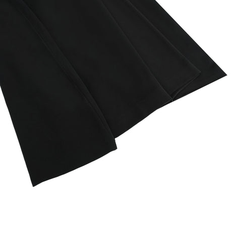 Yseult Black Embellished Maxi Gown