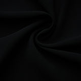 Zeliha Black One Shoulder Cross Front Ruched Maxi Dress