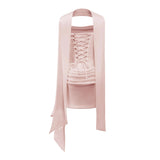 Ornella Mini Dress Pink Ruched Ribbon Detail