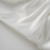 Landry Mini Dress White Ruched Ribbon Detail
