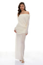Carmina Maxi Dress White Asymmetrical Draped Mesh