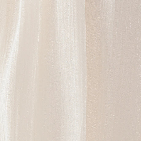Lorelai Mini Dress White Glossy Pleated Tiered